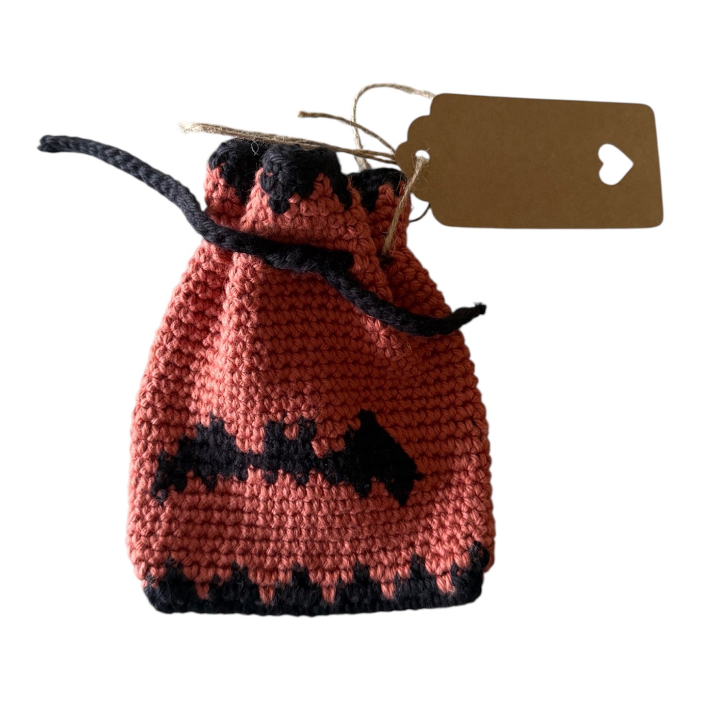 Orange Bat Treat Bag