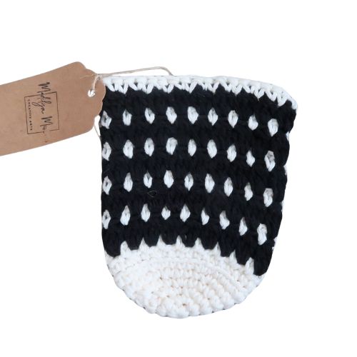 Black & White Can Koozie