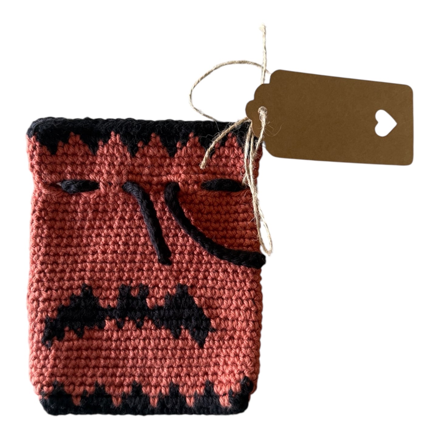 Orange Bat Treat Bag