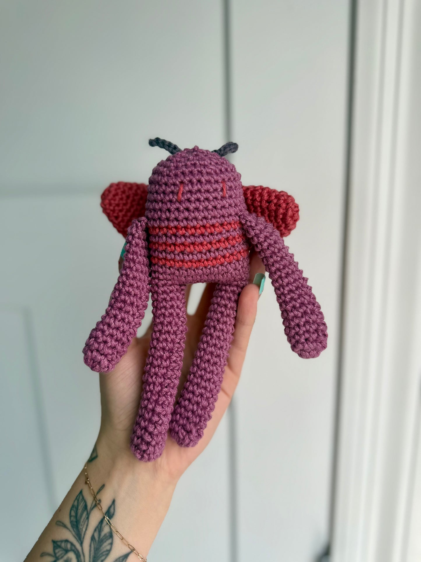 Handmade Crochet Bug Plush