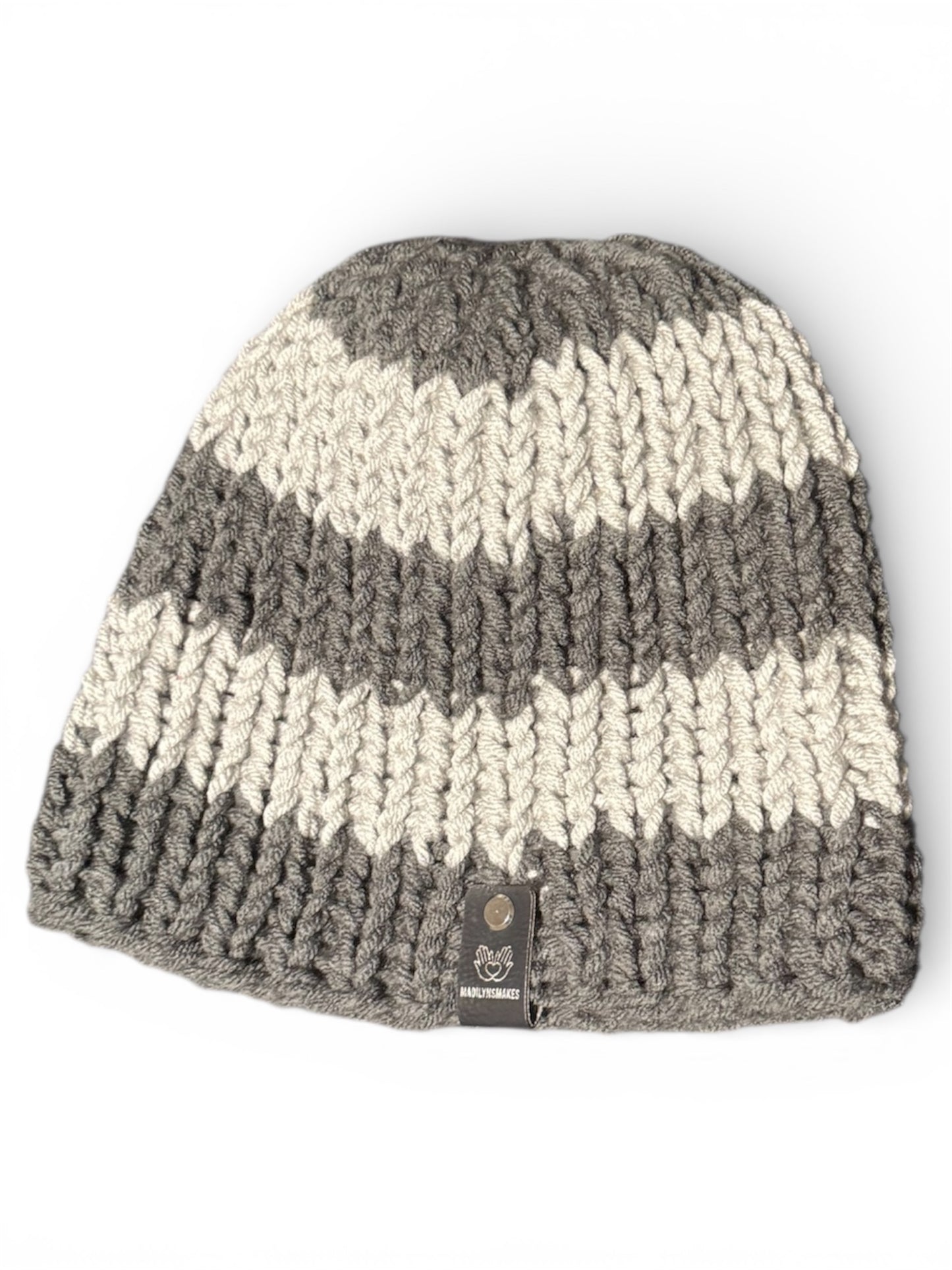 Charcoal & Grey Beanie