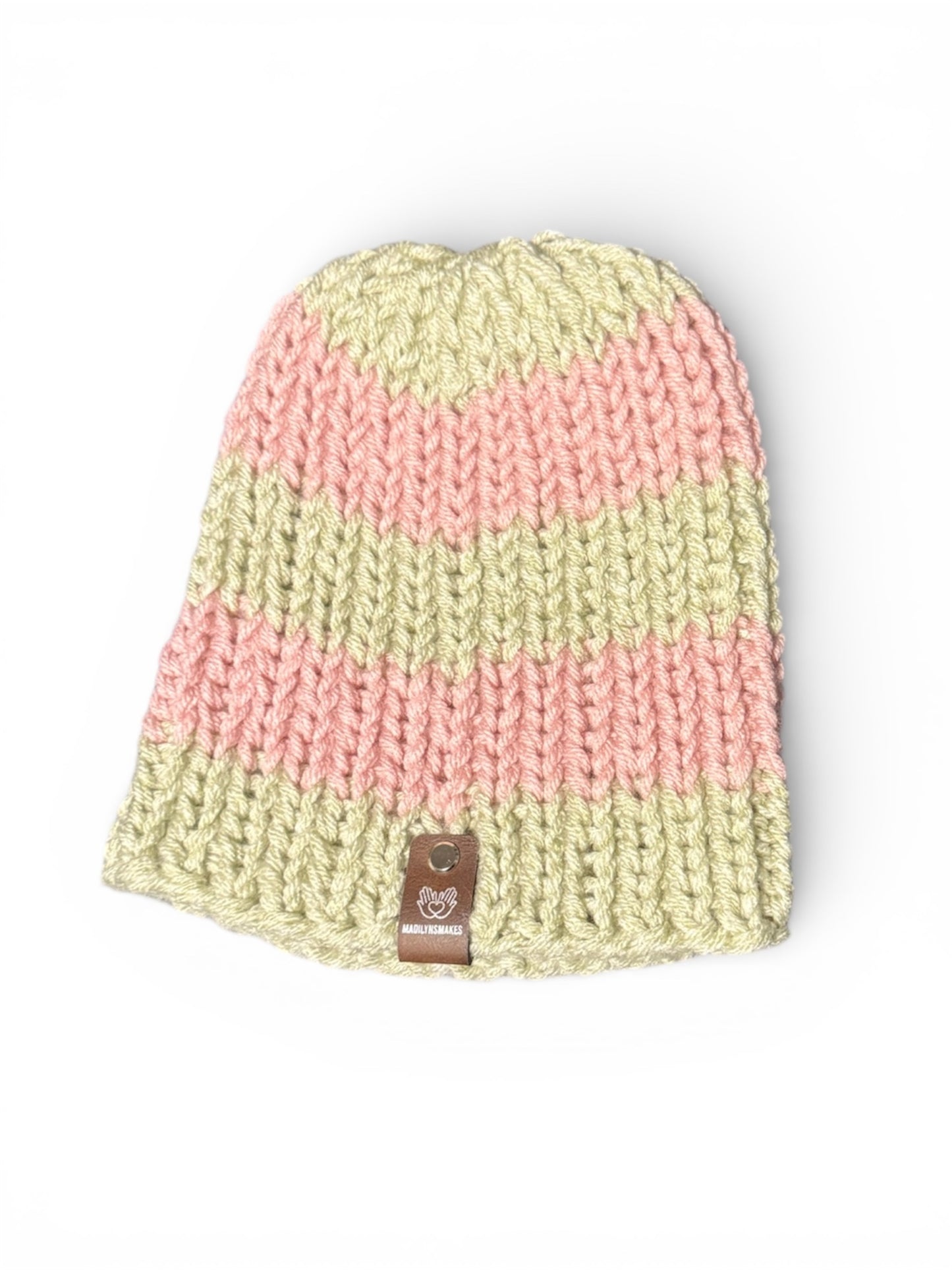 Strawberry Matcha Beanie