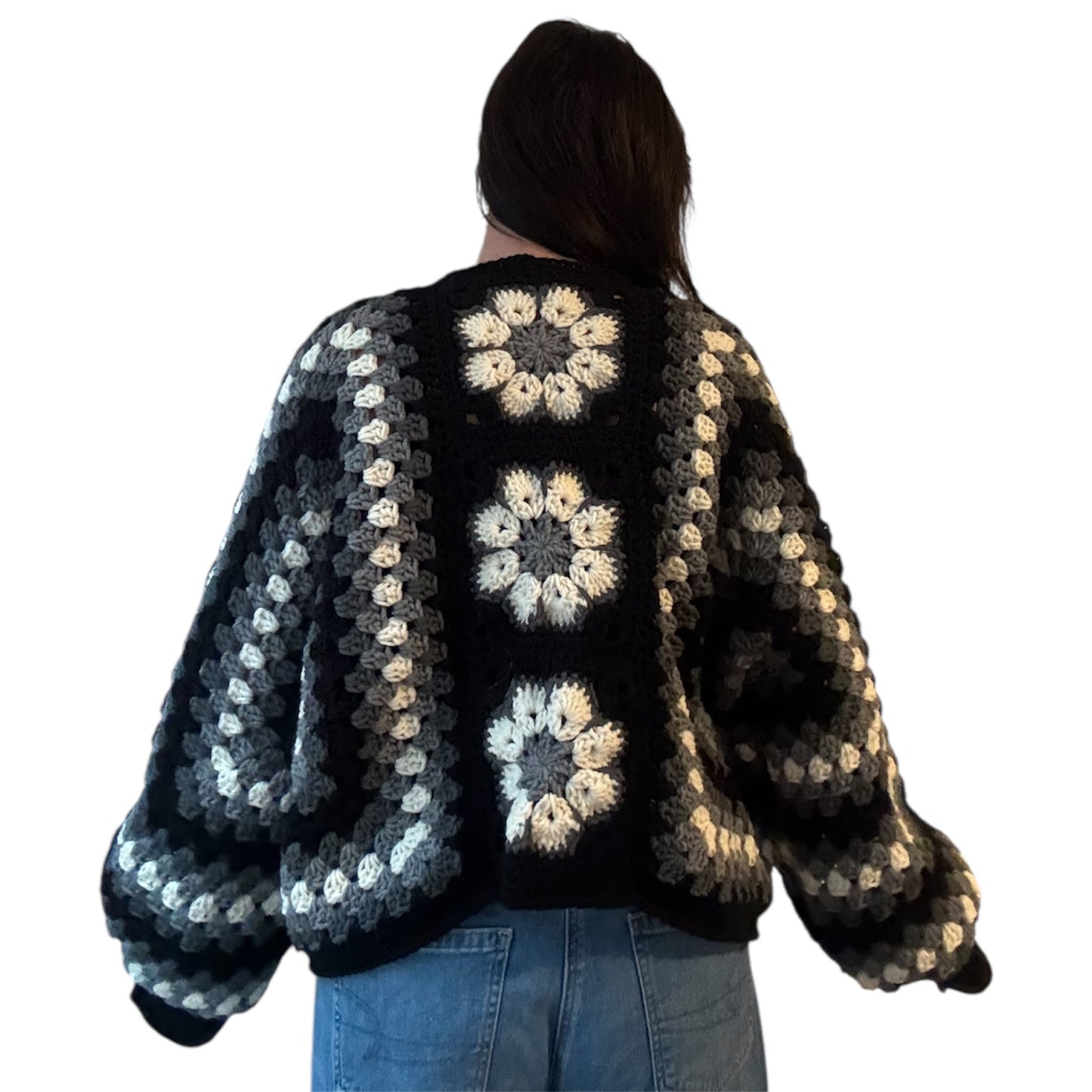 CUSTOM African Flower Cardigan