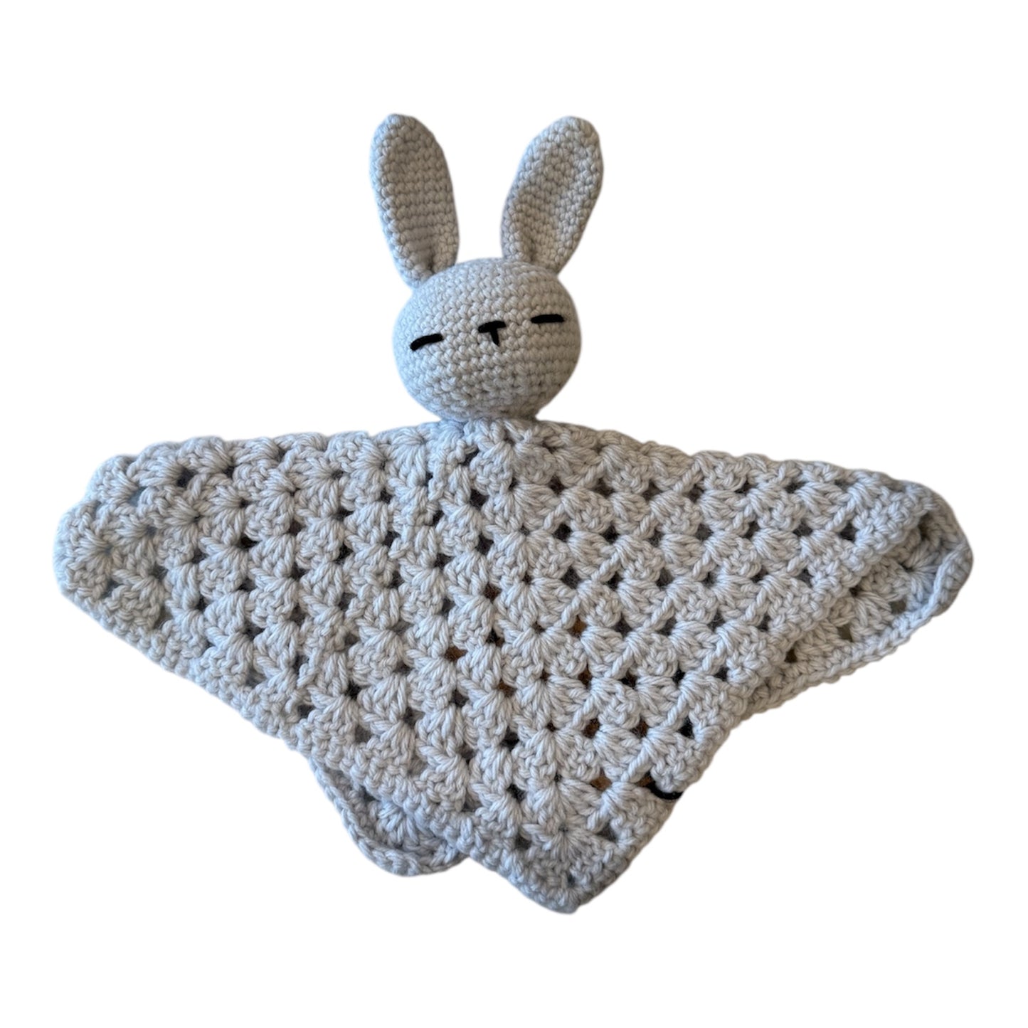 Grey Bunny Buddy Blanket