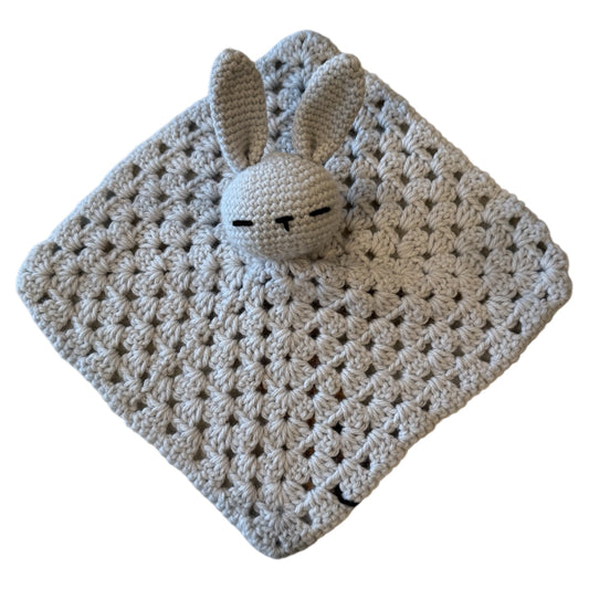 Grey Bunny Buddy Blanket