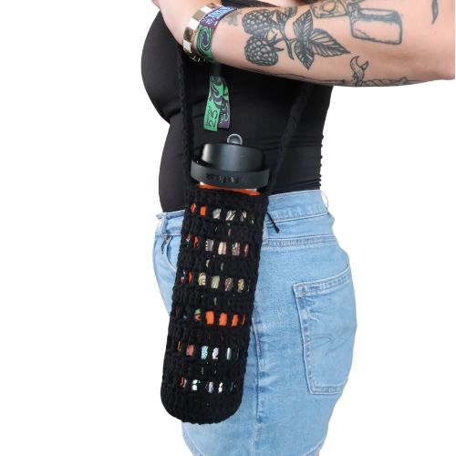 Black Water Bottle Holder